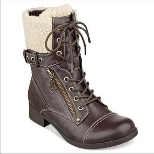 ❌SOLD❌ G by Guess Women Combat Boots Brown